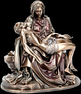 Pietà, figur af jomfru Maria med Jesus